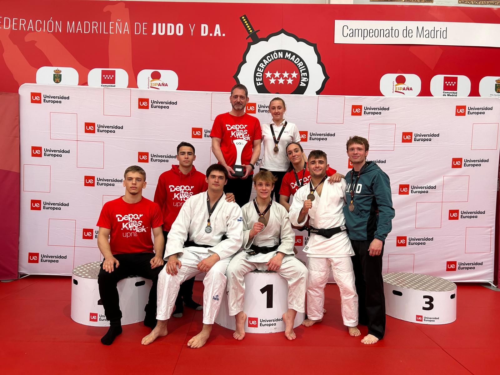 Seis medallas para Navarra en el Campeonato de Espa&ntilde;a Universitario de Judo 2025